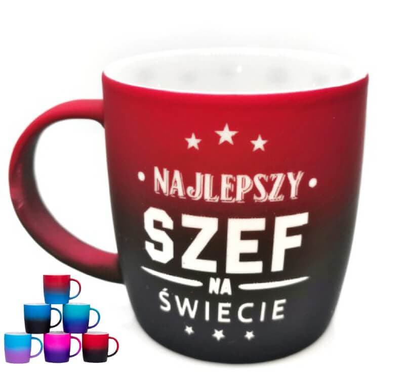 KUBEK CERAMICZNY WIELOKOLOROWY